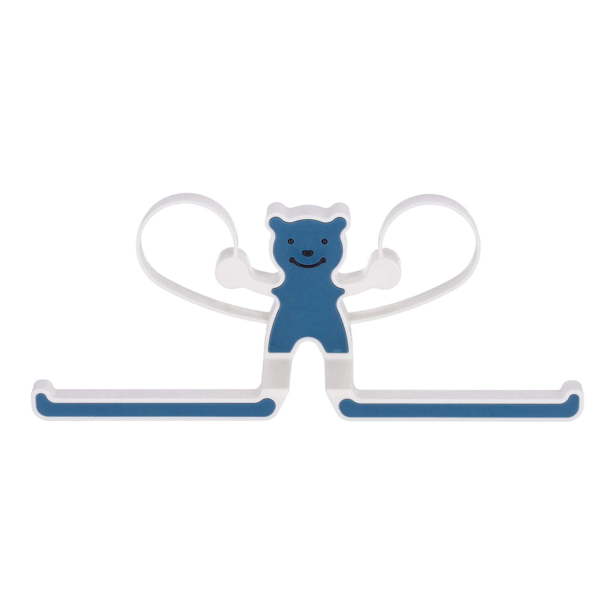 Multifunktionaler Haken mit Teddybär - blau