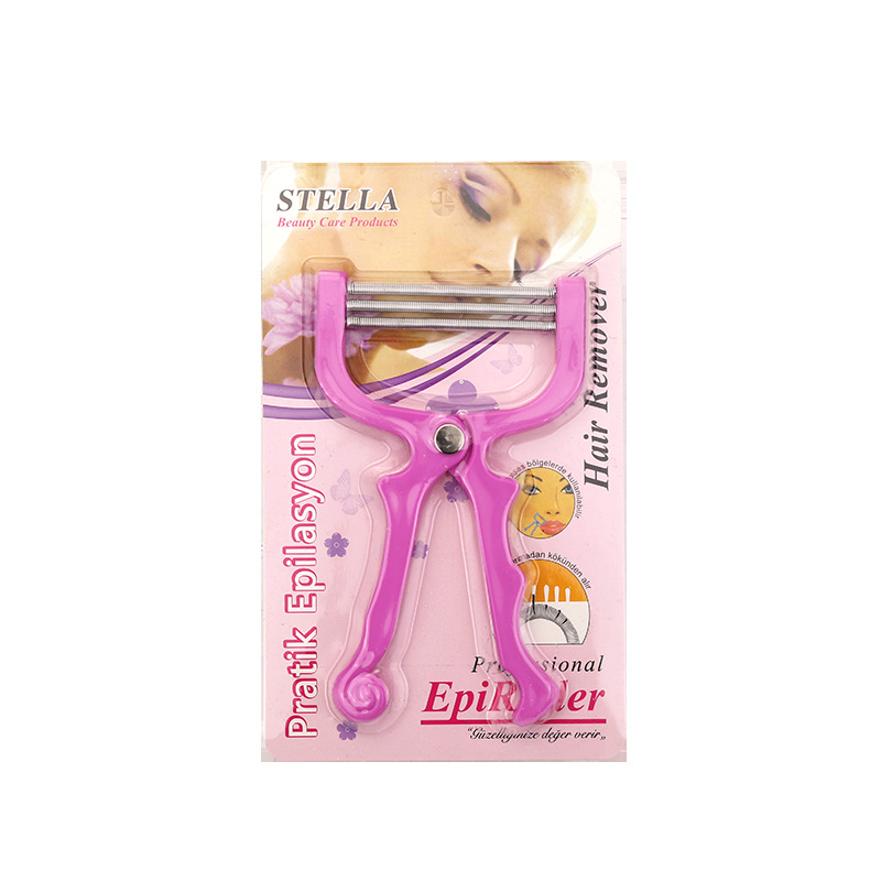 Handgehaltener Gesichts-Epilierer - rosa