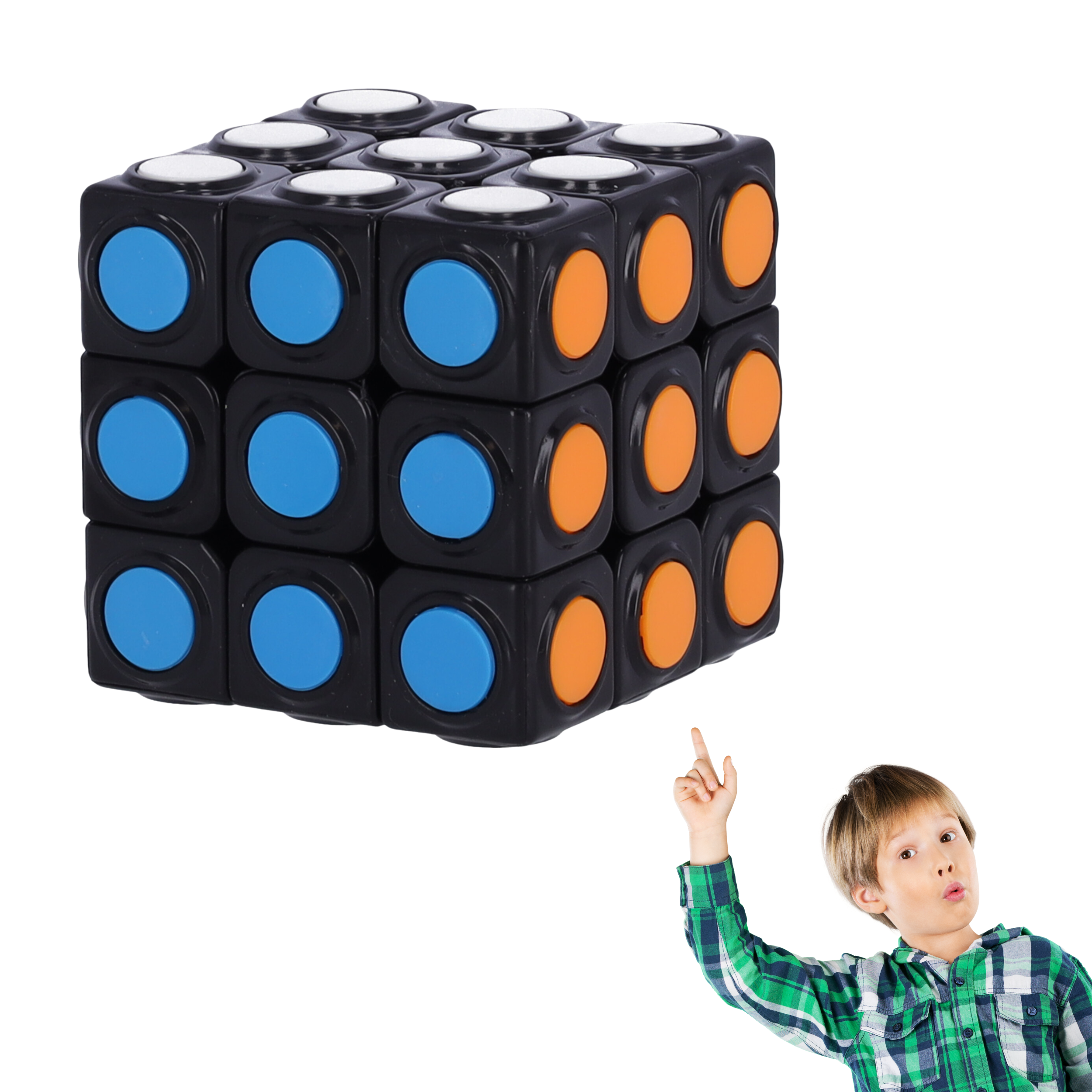 Modernes Puzzle, Logikwürfel, Rubik's Cube - Typ VII