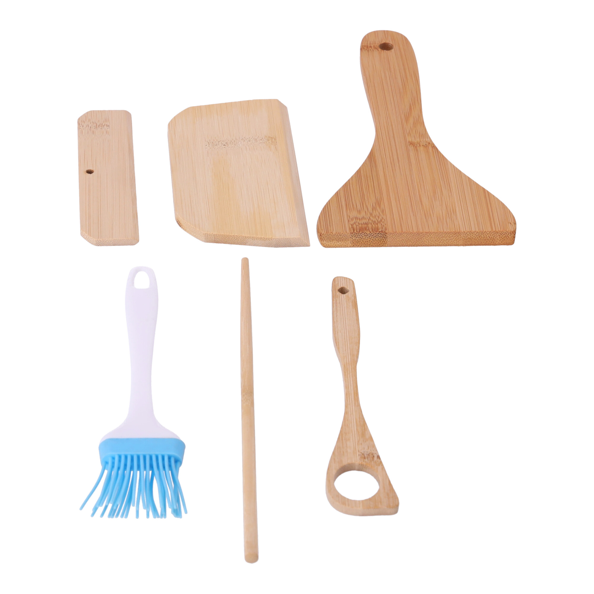 Set von Küchenutensilien zur Zubereitung von Pfannkuchen