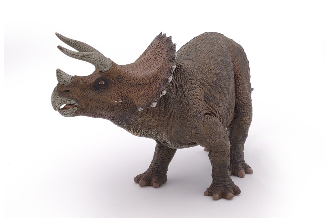 Sammlerfigur Dinosaurier Triceratops, Papo