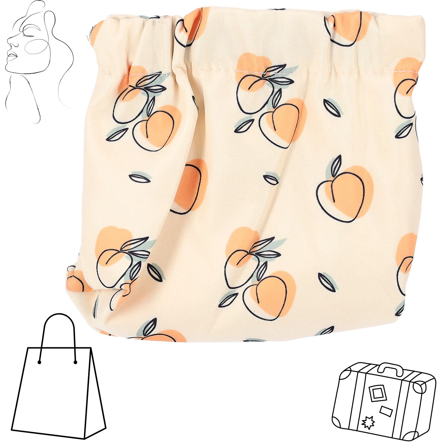 Multifunktionale Kosmetiktasche für Damenhandtasche - Muster II