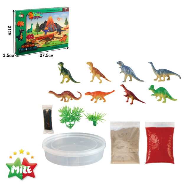 Scena 3D Dinosaurier DIY