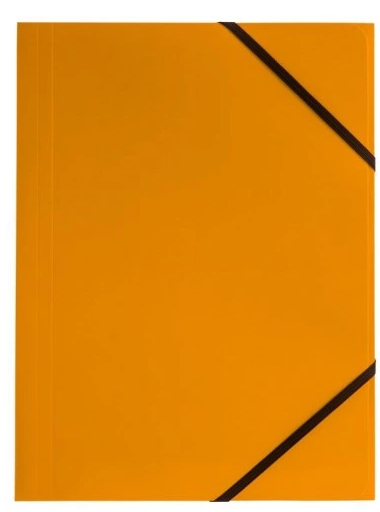 Pappordner mit Gummiband A4 orange