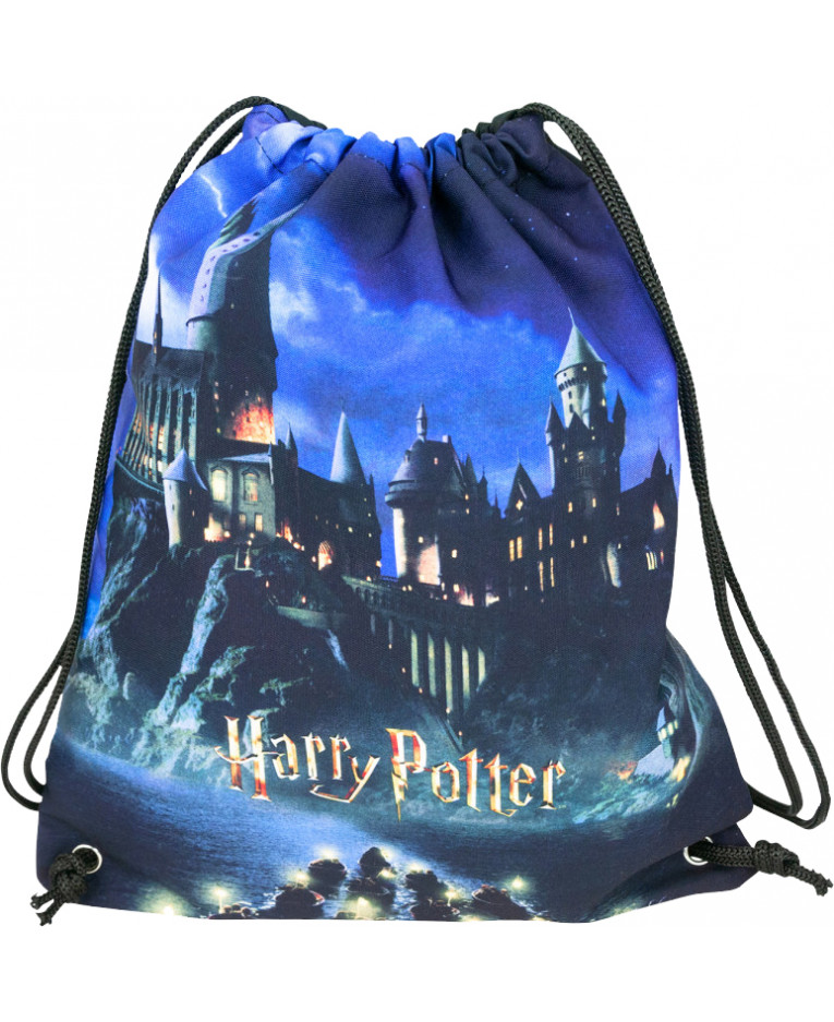 Harry Potter Stoff-Rucksack - Nacht in Hogwarts 33x45 cm LIZENZIERTES PRODUKT, ORIGINAL