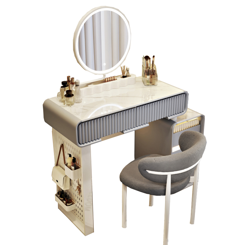 Dressing Table Helena – Grey – 80 cm Top