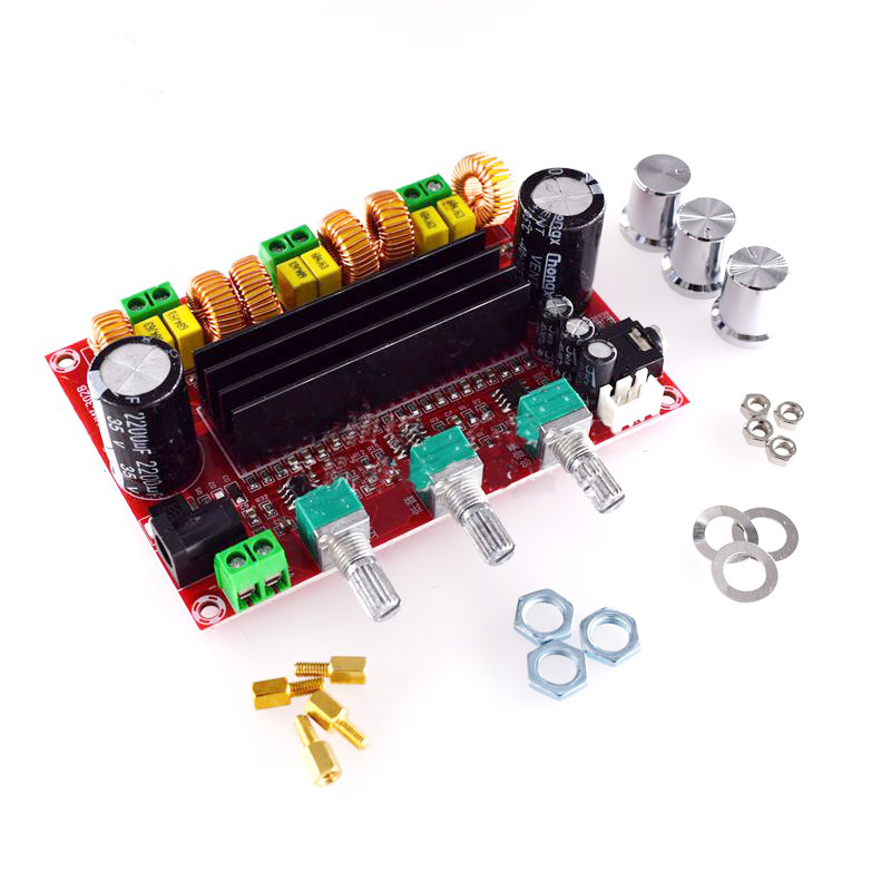 2.1 Leistungsverstärker 2x80W + 100W (WOOFER) TPA3116D, 12V-24V TPA3116D2, Arduino
