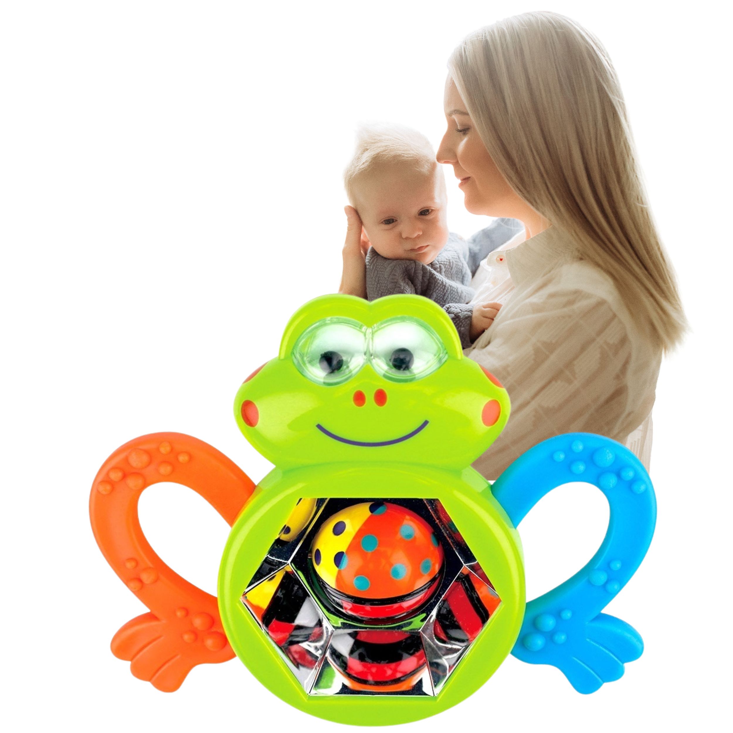 Lernspielzeug / Beißring - Frosch