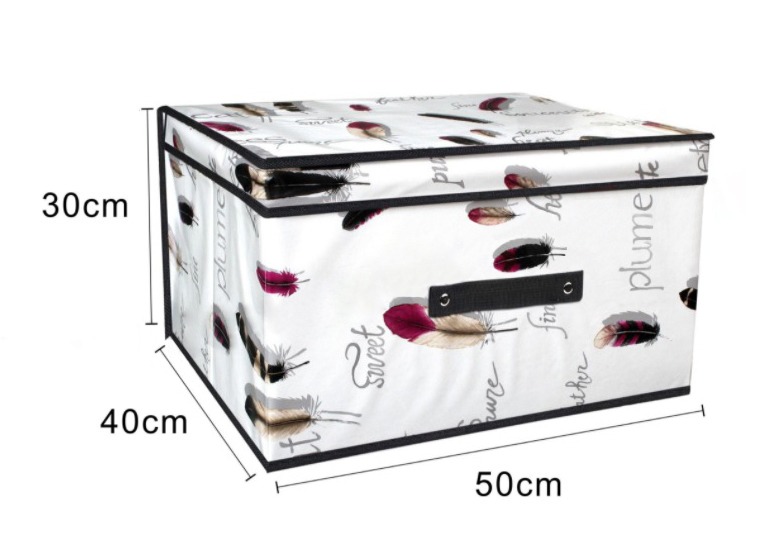 Schließbarer Organizer / Aufbewahrungsbox, Größe 30 x 40 x 50 cm - im Briefformat