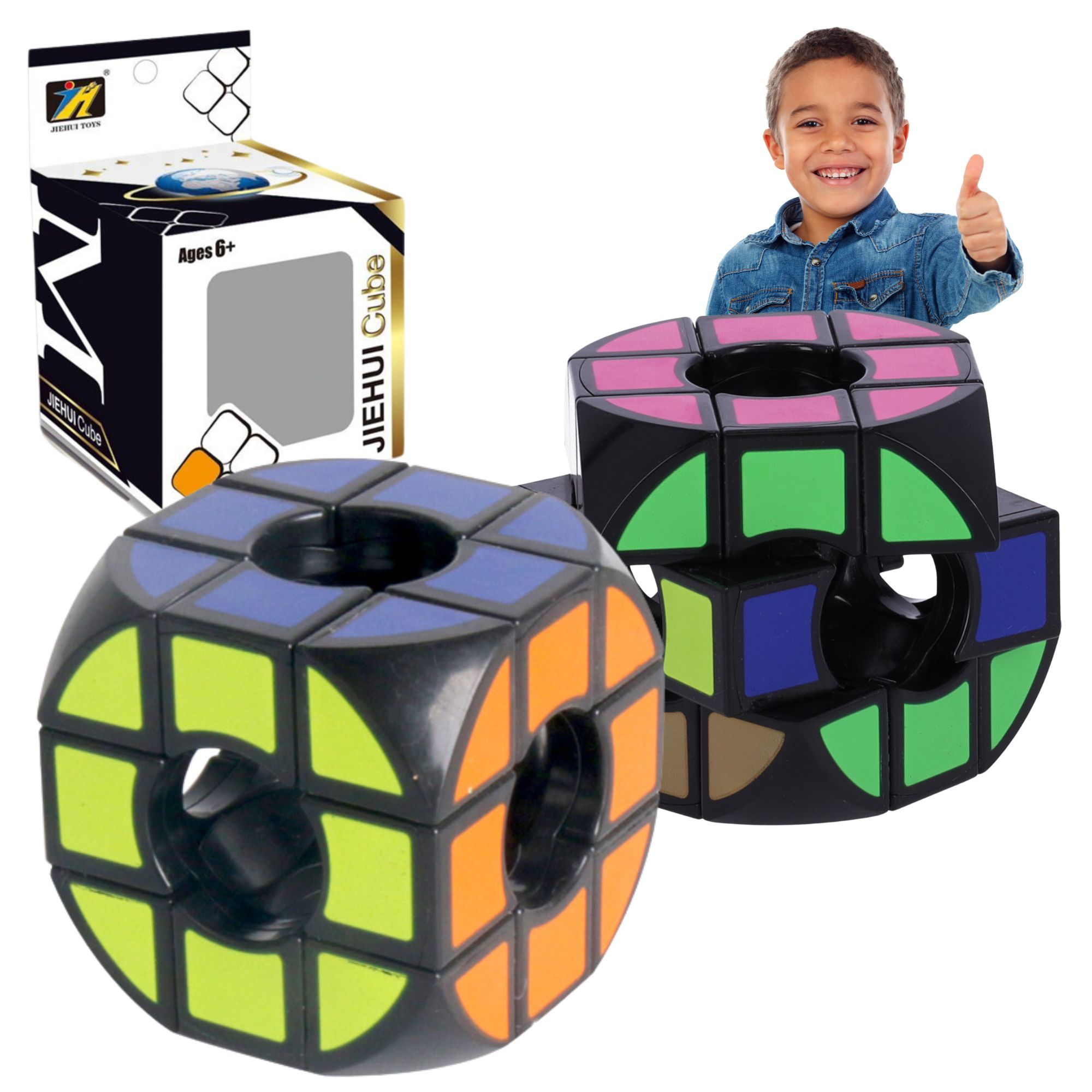 Moderner Puzzlewürfel, Logikwürfel, Rubik's Cube - Void, Typ II