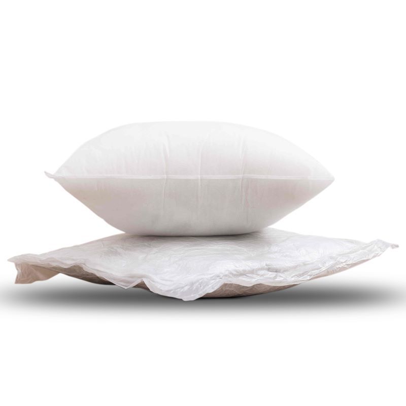 Quadratisches Inlett / Kissen, Durchmesser 45 x 45 cm