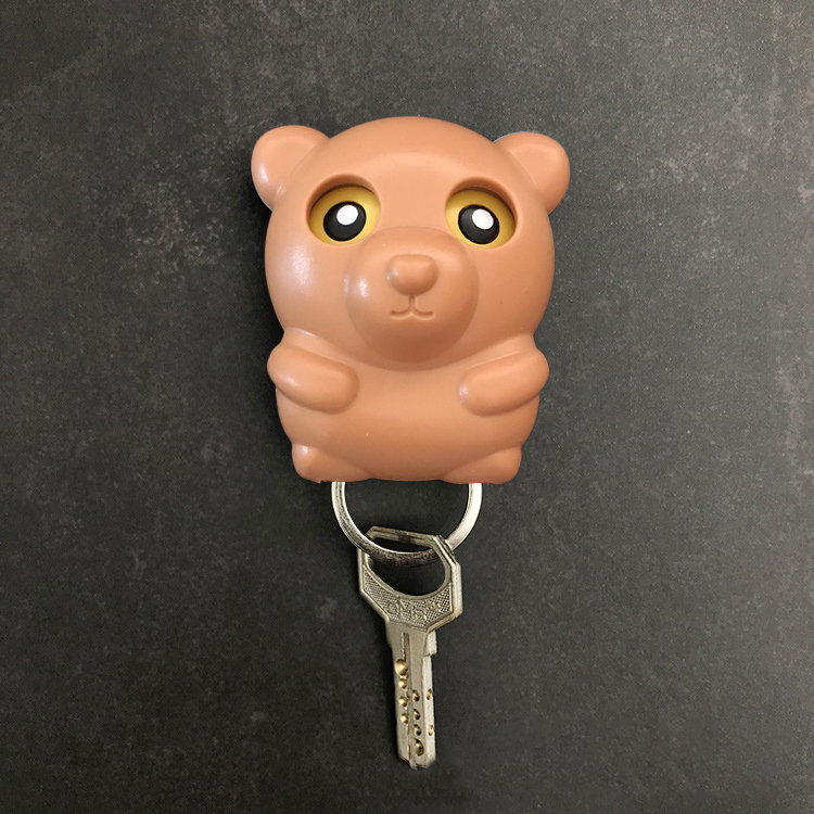 Schlüsselhalter - brauner Teddybär