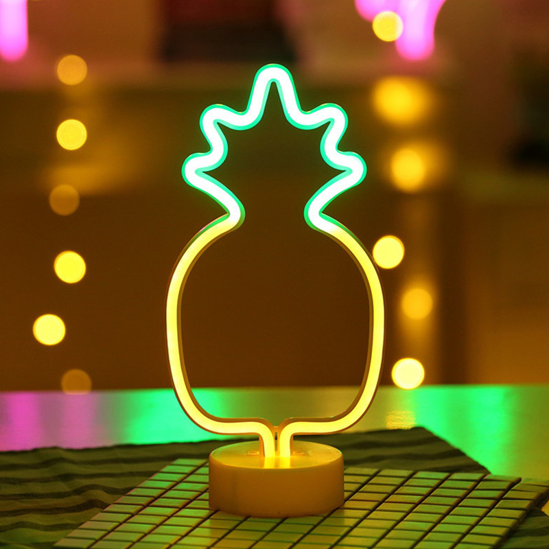 Dekorative LED-Neonlampe - Ananas