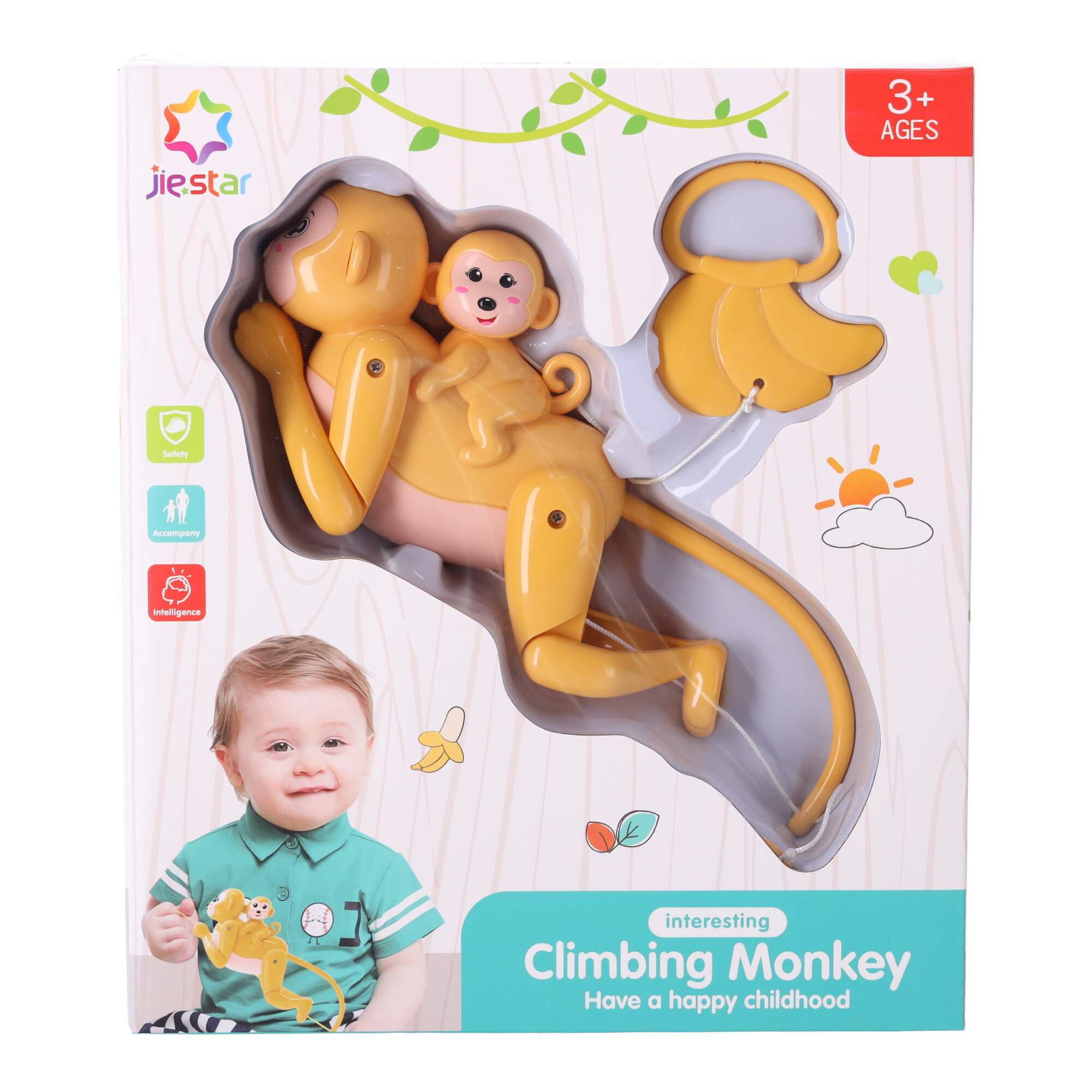 Happy Monkey Set Spielzeug-Modell