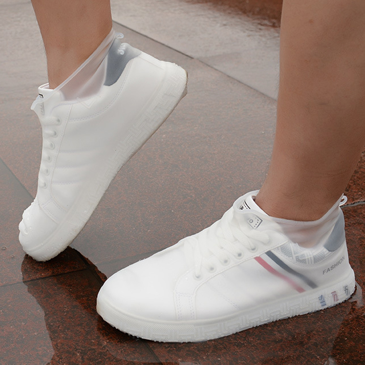 Wasserdichter Schuhüberzug Größe "35-39" - weiß