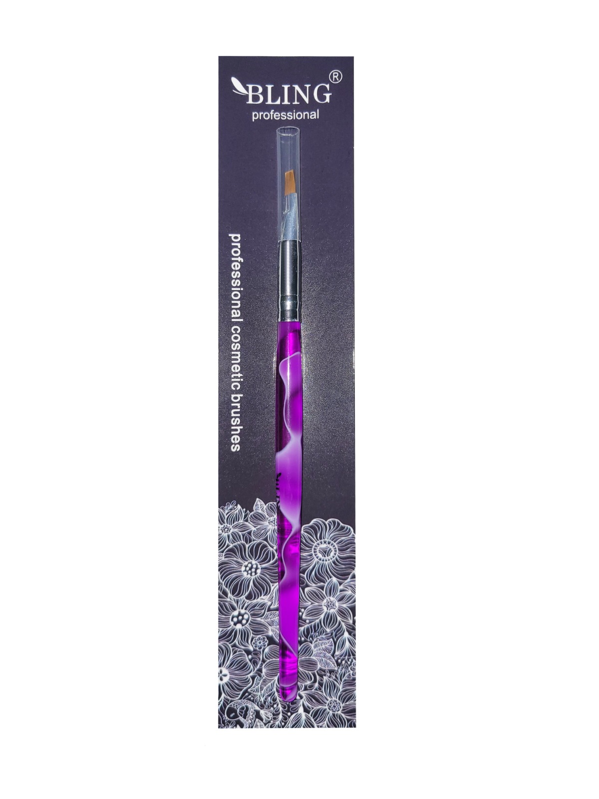 BLING Professioneller Gelpinsel - Größe 4, gesprenkelt