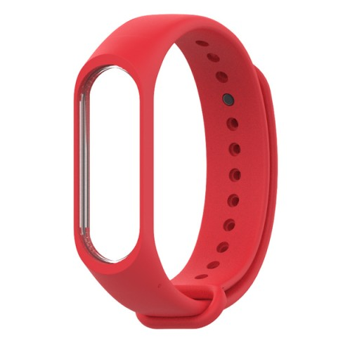 Silikonarmband für Xiaomi Mi Band 3 / Xiaomi Mi Band 4 - rot