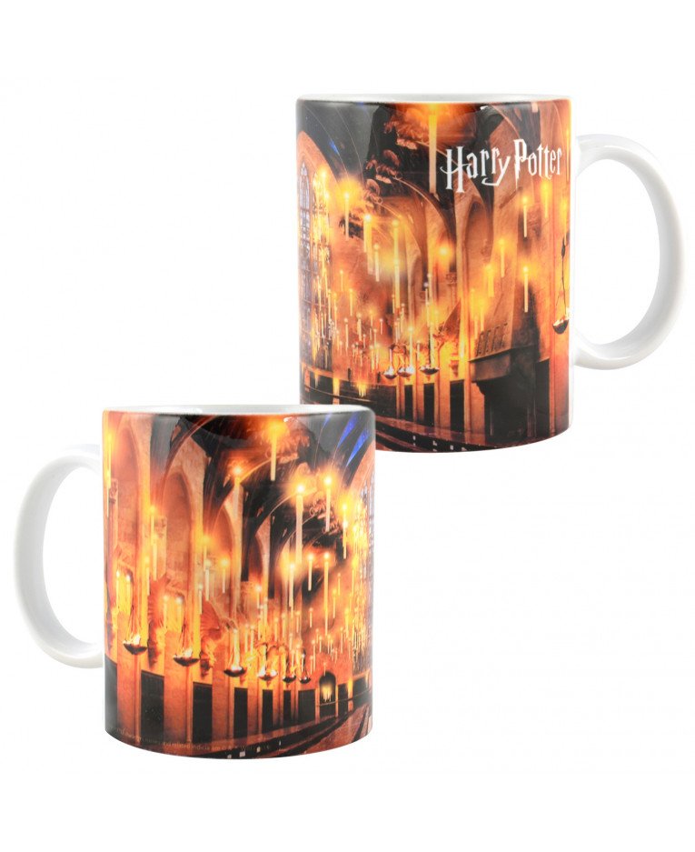 Porzellantasse Harry Potter - Große Halle von Hogwarts 320 ml, LIZENZIERT, ORIGINALE PRODUKT