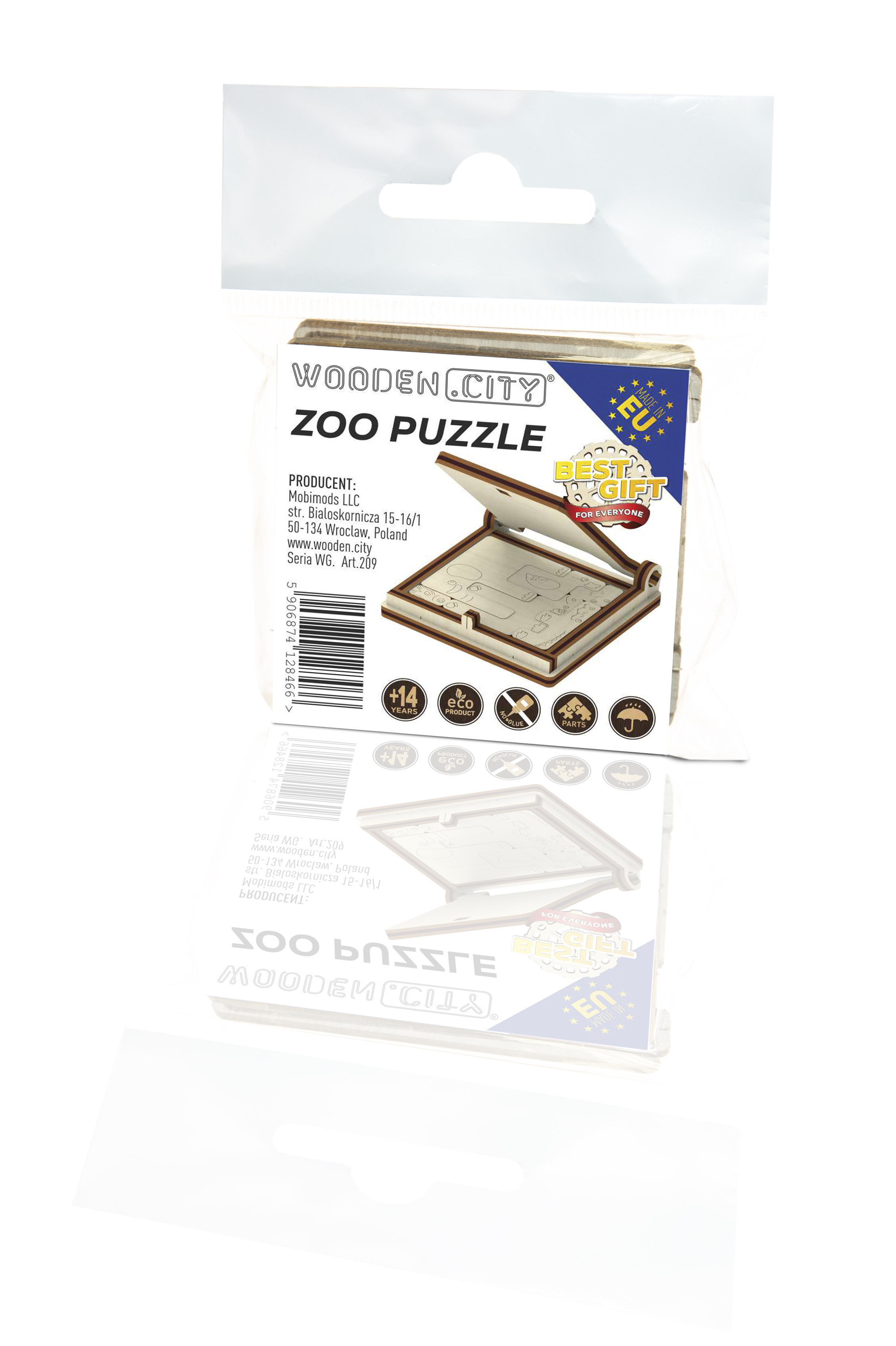 Holz 3D Puzzle - ZOO
