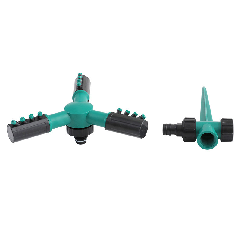 Automatischer 360° Garten-Wasser-Sprinkler - dunkelgrün