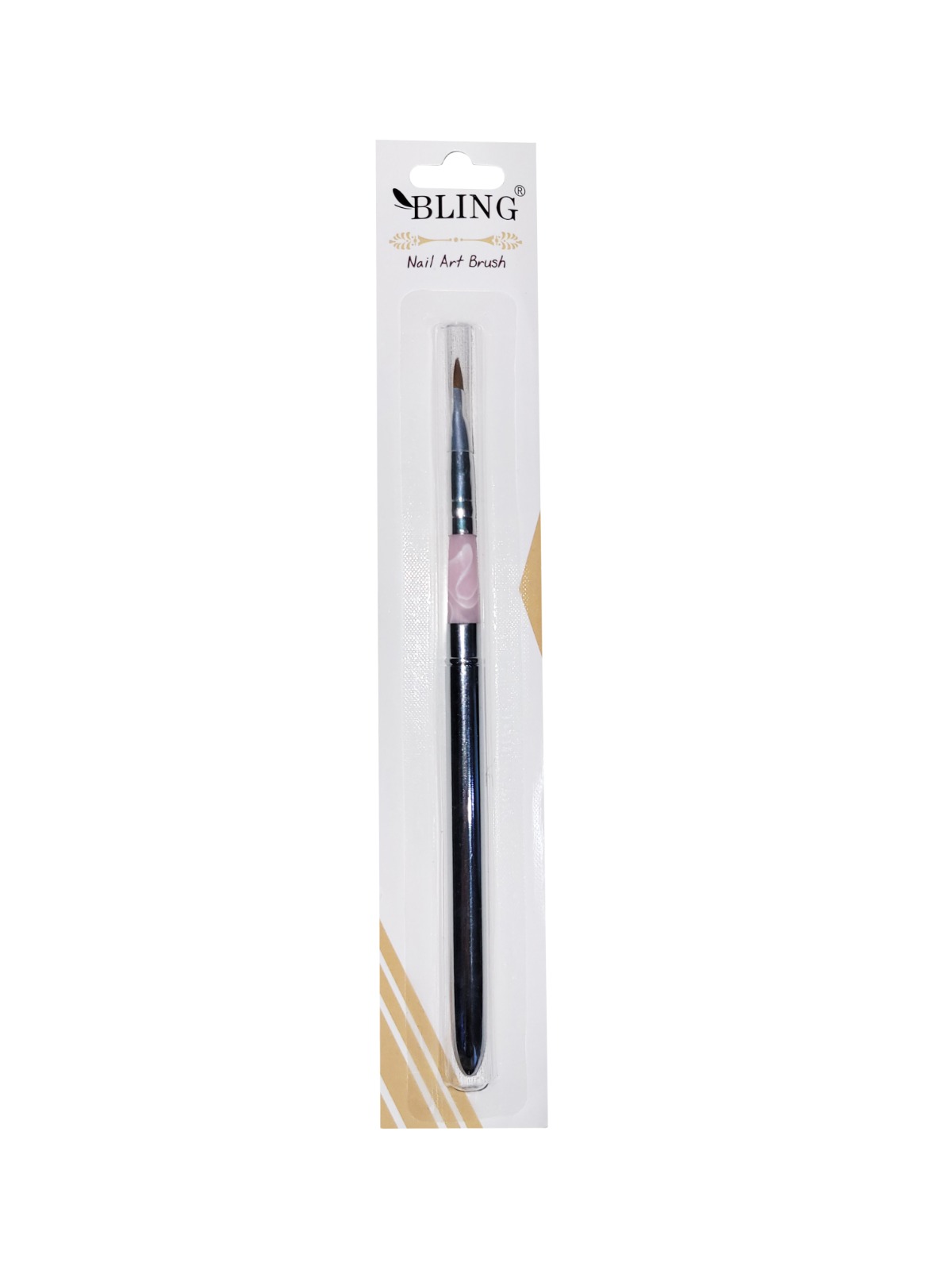 BLING Professioneller Gelpinsel - Größe 8, silber