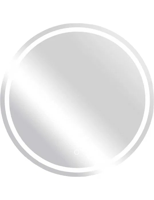 Spiegel mit LED-Beleuchtung zum Aufhängen, Touch-Schalter, 80 cm