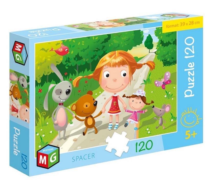Puzzle 120 Teile - Spaziergang