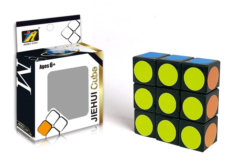 Modernes Puzzle, Logikwürfel, Rubik's Cube - 1x3x3