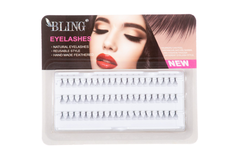 Natürliche Wimpernbüschel BLING, 11mm