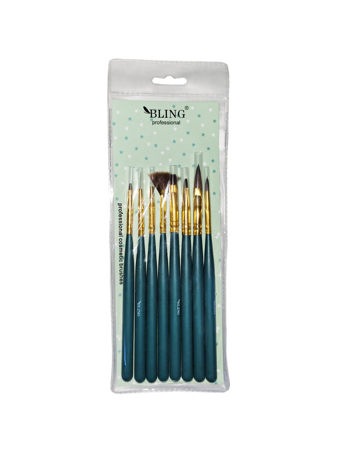BLING Pinselset zum Nageldesign 8-teilig MS-1001-8