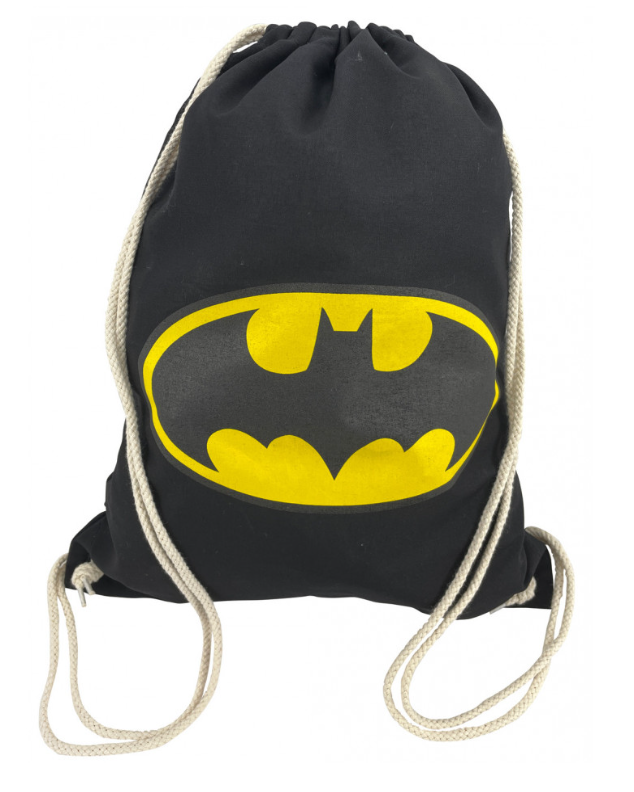 Stoffrucksack Batman 37x46cm LIZENZIERTES PRODUKT, ORIGINAL