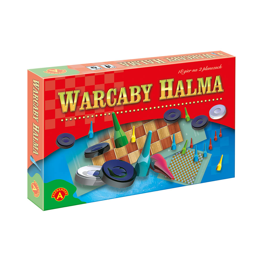 Brettspiel Alexander - Dame, Halma