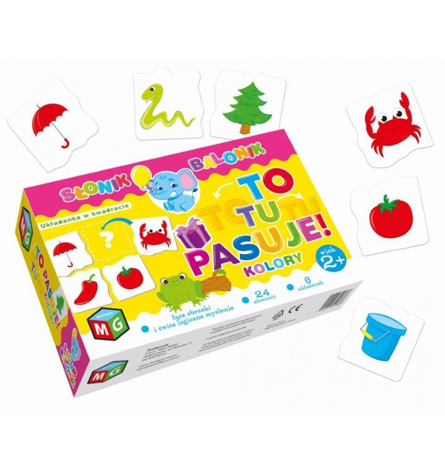 Puzzle Colors - Es passt hierher