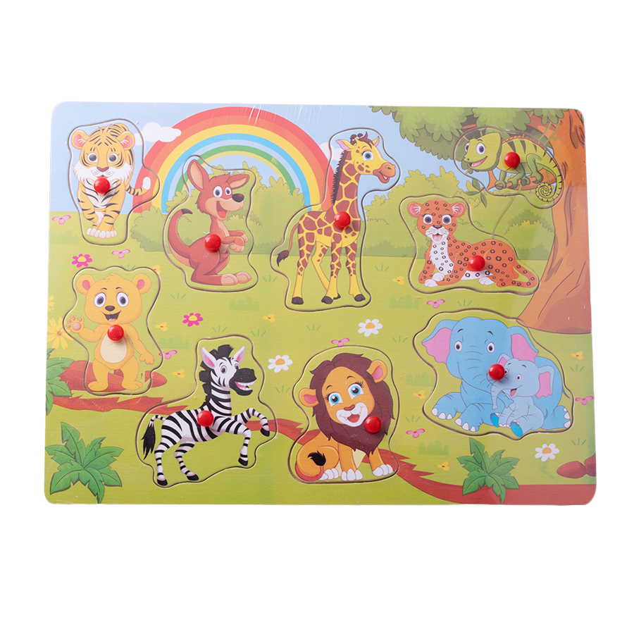 Puzzle für Kinder „Wildtiere“