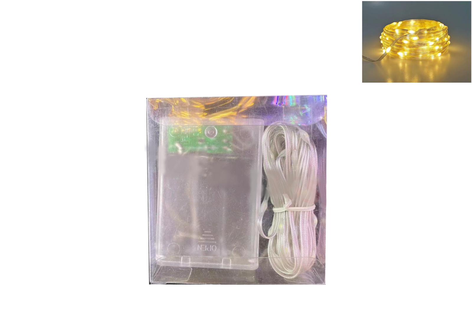 Lichterkette 5M - warmweiß