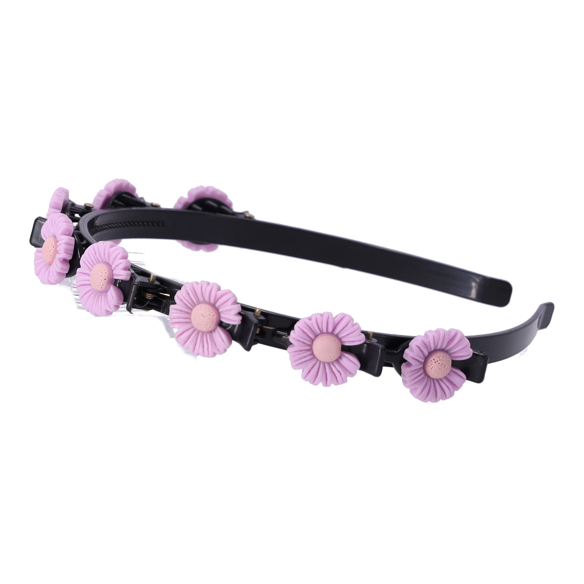 Stirnband mit Haarnadeln — Blume, Muster I
