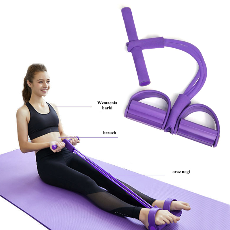 Extender device for exercising the muscles of the legs, abdomen, thighs ...