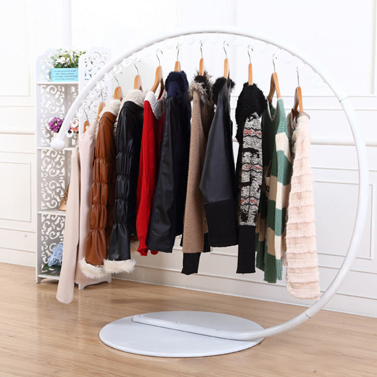 Decorative clothes hanger white