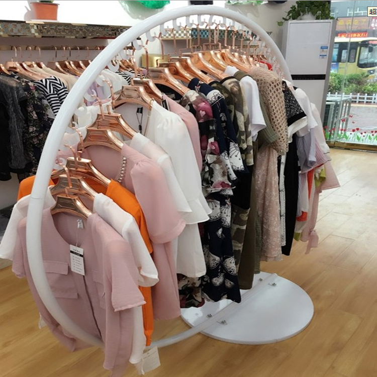 Decorative clothes hanger white