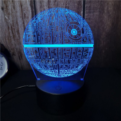 star wars hologram lamp